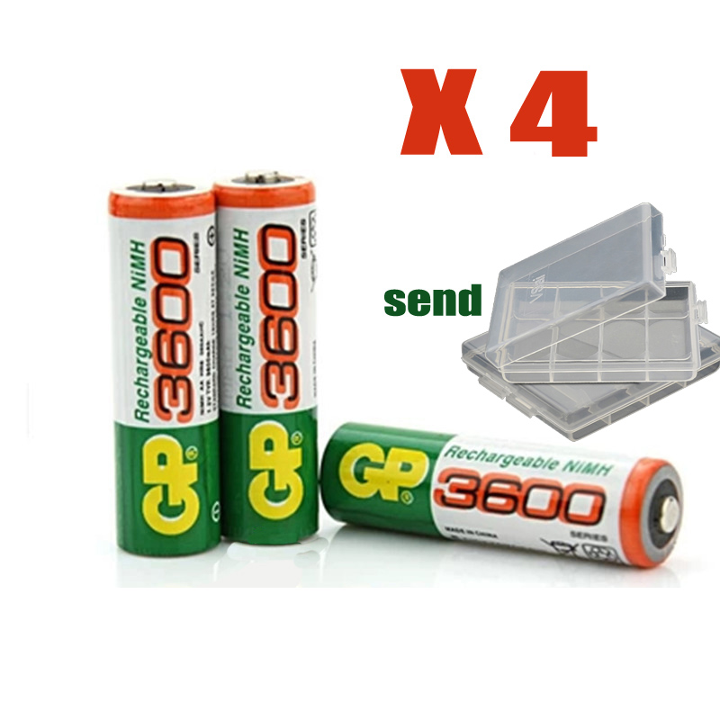 NEW GP super No 5 Rechargeable battery power bank 3600 MAh battery No 5 Free shipping
