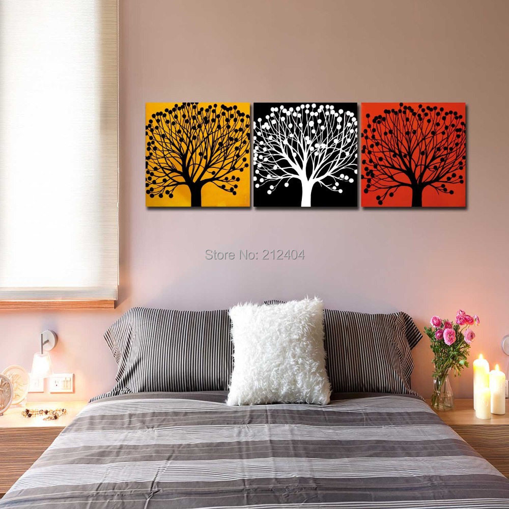 Online kopen wholesale three piece art canvas uit china three ... Keuken witte tegel