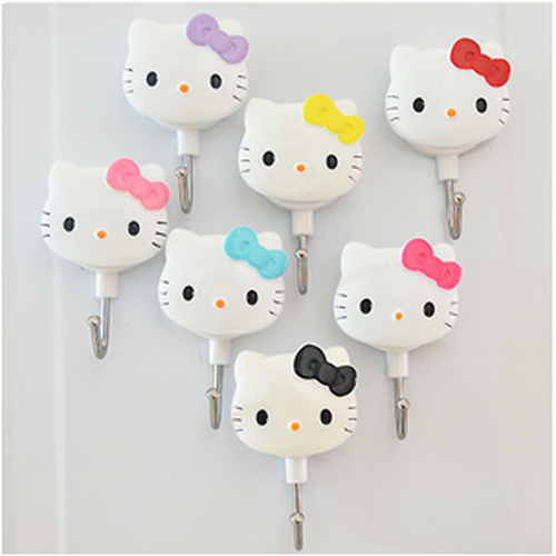 Hello Kitty Household Hanger Powerful Hook Door Fridge Bathroom