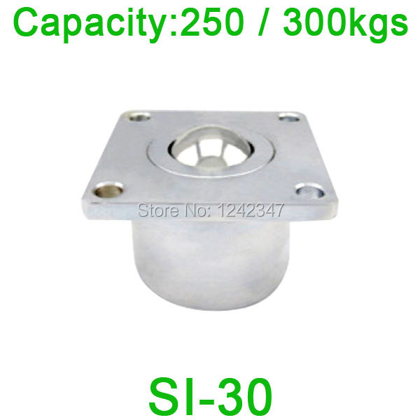 Фотография Free shipping SI-30 ball bearing unit,SI30 250kgs / 300kgs load capacity, Heavy Flange Ball transfer unit