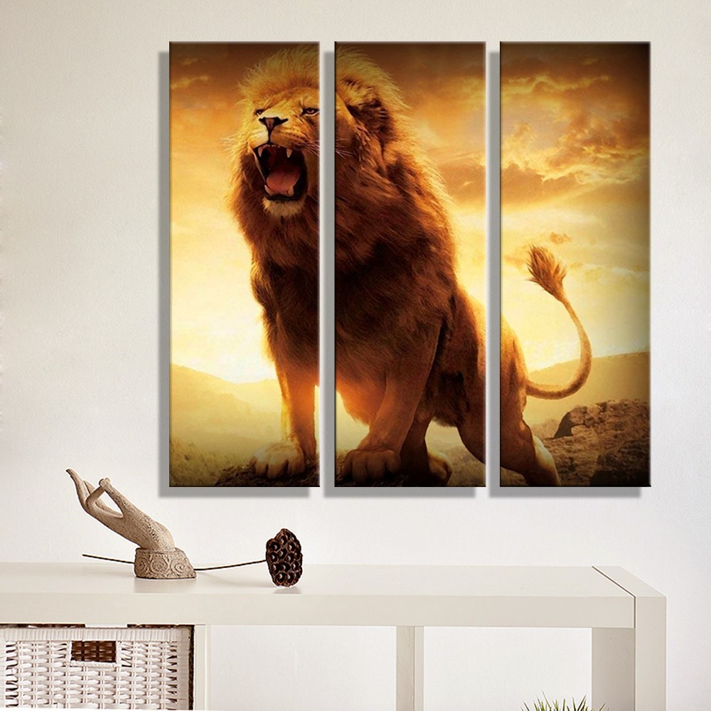 Hoge kwaliteit leeuw canvas koop goedkope leeuw canvas loten van ...