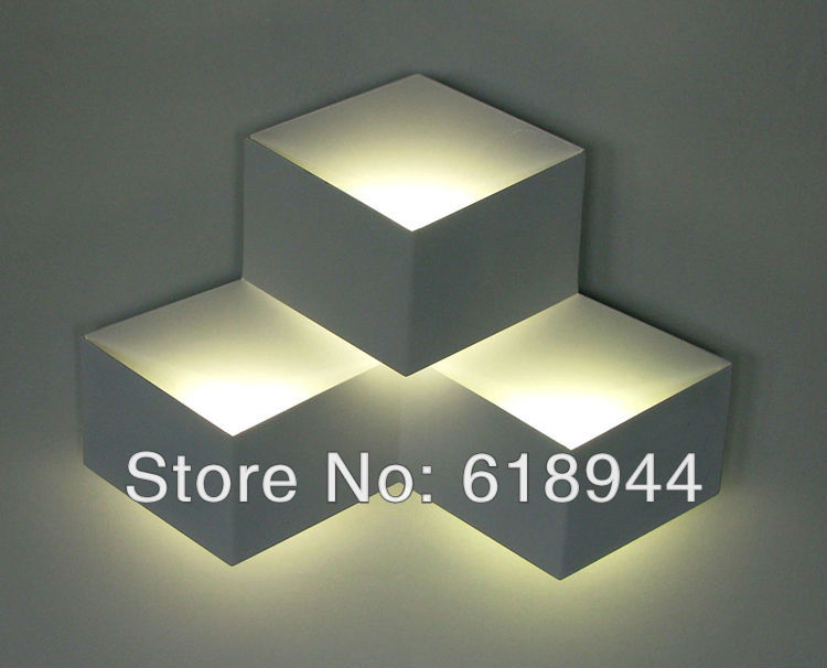 Ottieni online a basso prezzo lampadine a incandescenza cubo ... Cubetto da parete led