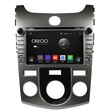 HD 1024*600 Quad Core 16GB Android 5.1.1 Car DVD Player Radio GPS Navi Stereo for KIA CERATO FORTE (MT) 2008 2009 2010 2011 2012