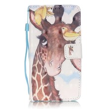 Luxury Fashion 3D Colors Painting Flip Wallet PU Leather Case For Huawei P9lite Phone Bag Cases With Card Holder Cover