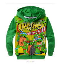 TMNT Children boy Clothes With Hoodie Teenage mutant ninja turtles Children Clothing Set Boys Kids Clothing