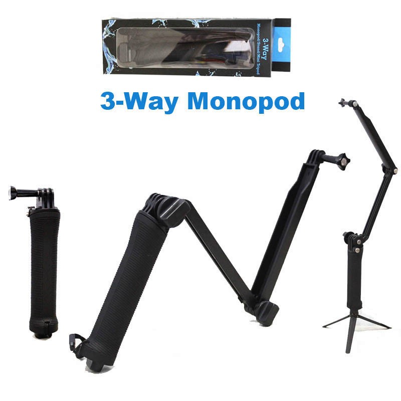 3way monopod for Gopro