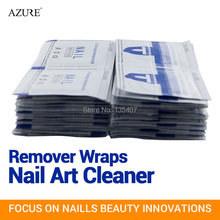 2015 nail remover 100Pcs lot Nail Art gel polish Lacquer Easy cleaner gel nail Wraps UV