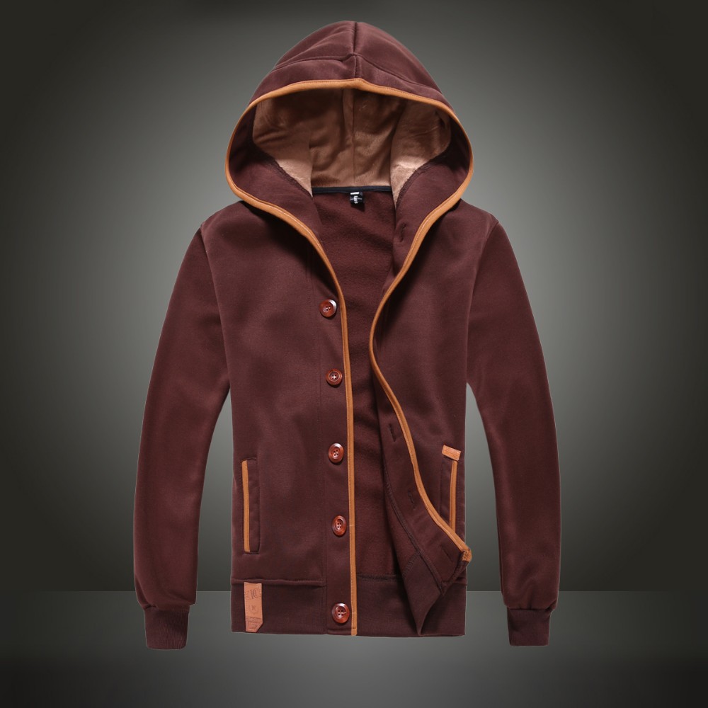 2015 free shipping new man hoody casual men\'s hoodie sweatshirt brand sports 3 color hooded coat T80 (5)