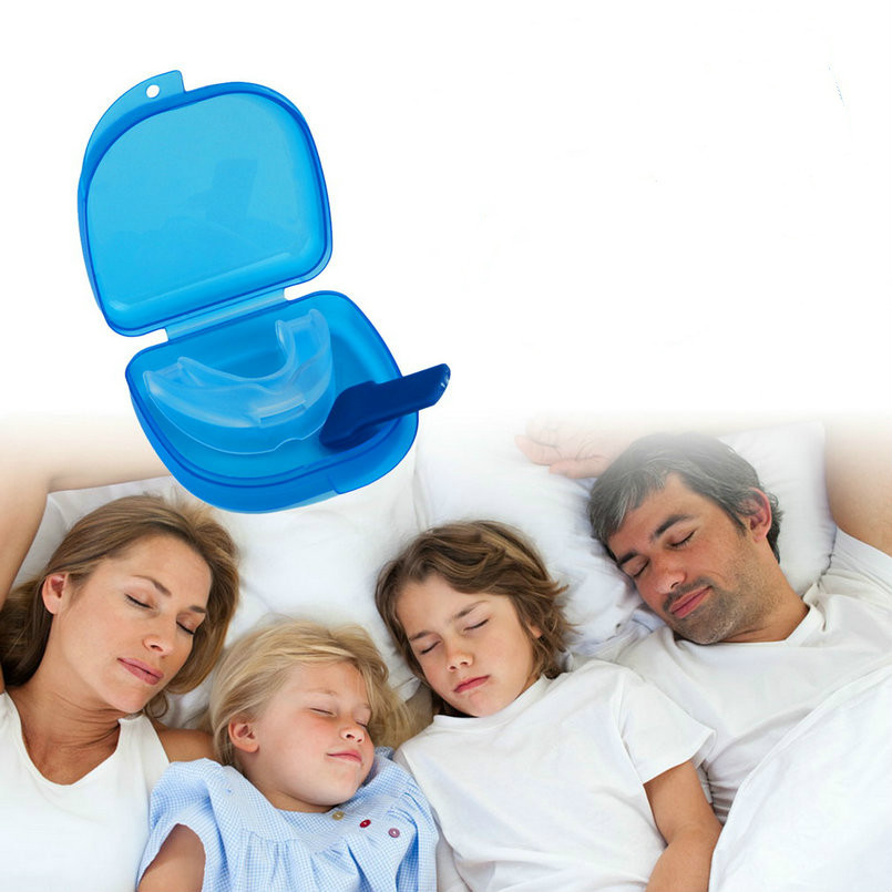 New 2015 Stop Snoring Anti Snore Mouthpiece Apnea Guard Bruxism Tray Sleeping Aid