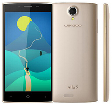 Original Leagoo Alfa 5 alfa5 Smartphone SC7731 Quad Core 5.0″ 1GB RAM 8GB ROM Android 5.1 8MP Dual Sim GPS WCDMA 3G Cell Phone