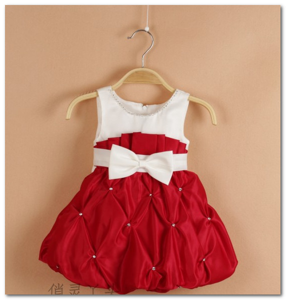 Christmas party dress baby girl