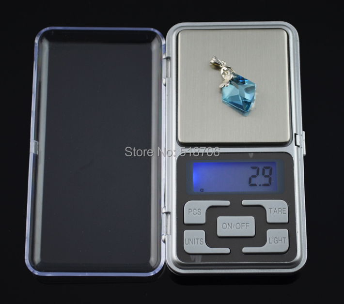 Free shipping 500g x 0.1g Mini Electronic Digital Scale Jewelry Weighing Scale Balance Pocket Gram LCD Display With Retail Box