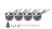4pcs Gleagle ML1806 1400KV 1806 Brushless Motor with prop adapter For QAV 250 Quadcopter Multicopter RC Drone