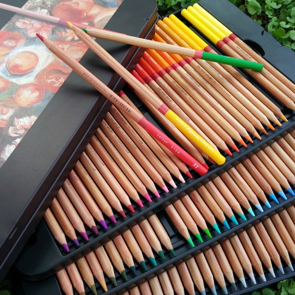 Wholesale Marco Renoir 24/36/48/72/Pencil Set Lapices De Colores