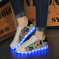 2017 New Men Led Light Shoes For Adults Fashion Brand Tenis Schoenen Met Licht Led Glow