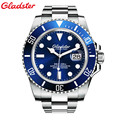 New Gladster Mens Watches Top Brand Luxury Diver 200M Super Luminous Sapphire Glass Automatic Mechanical Watch