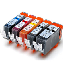5 Canon PGI-550 CLI-551 ink cartridge for Pixma MG5650 MG6650 MG-5650 MG-6650 MG 5650 MG 6650 Printer