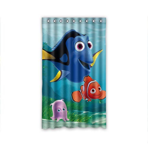 new style Finding Nemo 50x84 inch window curtains curtain for living ...