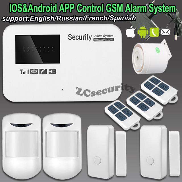 Security Alarm System Wireless Gsm Alarm     -  3