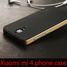 For Xiaomi Mi4 M4 Case Original Ipaky Silicone Case Cover with PC Frame Neo Hybrid Phone