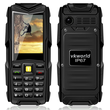 Original VKWorld Stone 5200mAh Spreadtrum 6531CA 2 4 Screen IP67 Waterproof Dustproof Dropproof Mobile Phone GSM