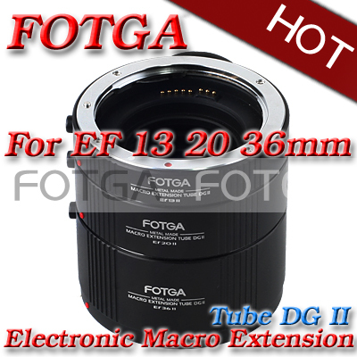 FOTGA Macro Automatic Extension Tube Set DG for CANON EF EFS Lens 13mm 20mm 36mm