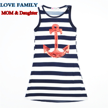 Family clothing fitted mother plus size mom daughter matching dress 2016 new summer autumn fashion women outfit style vestidos