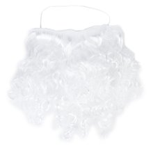 NFLC Blanco Barba Rizada De Navidad Santa