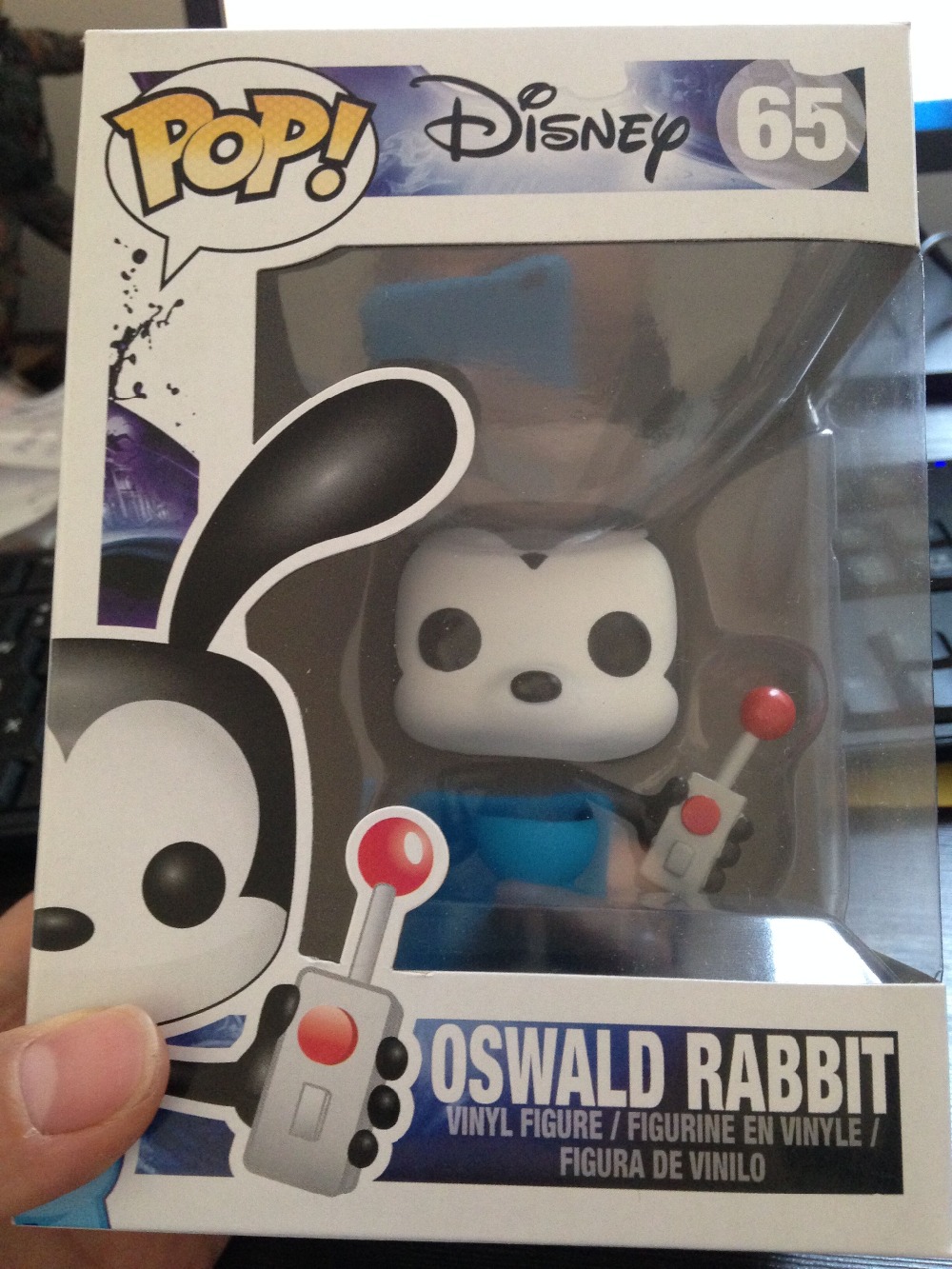Rare Genuine funko, funko pop vinyl figure Oswald rabbit 3.75 inch