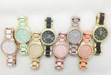 2016 Hot clock luxury brand GENEVA silicone wrist watches women fashion watch women dress watches Relogies