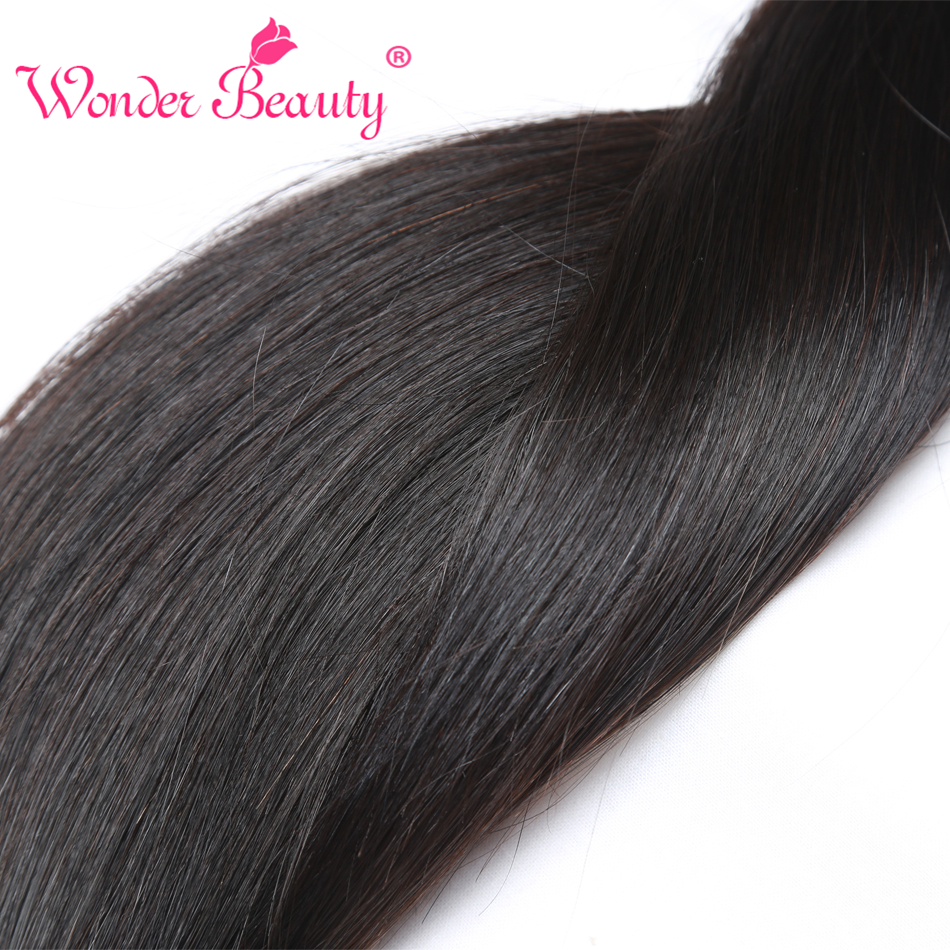 Peruvian Virgin Straight 4 Bundles Deal 100 Human Hair Extension