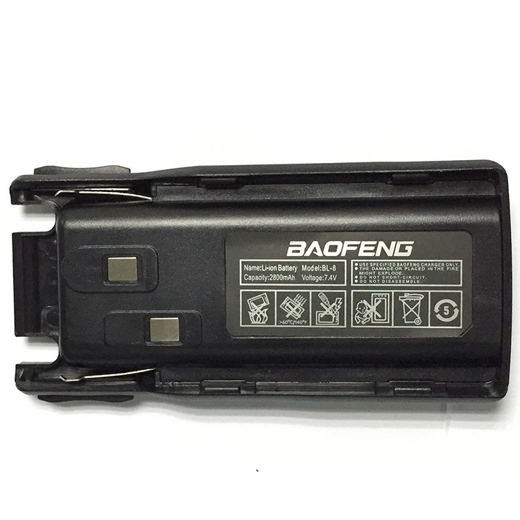 Portable Radio Walkie Talkie Of Original 7.4V 2800mah Battery Baofeng UV-82 Accessories For Parts Uv 82 Baofeng UV-82 Battery (1)
