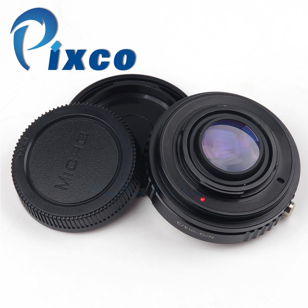 Save $2!Pixco Focal Reducer Speed Booster Lens Adapter Ring suit for Nikon.G mount Lens to Micro 4/3 M4/3