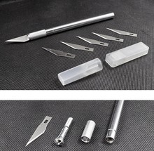 Wood carving pen knife paper cutter carving knife sculpting Knives Cutting Tool 6pcs knife blades /cutter knife/ AY017-SZ