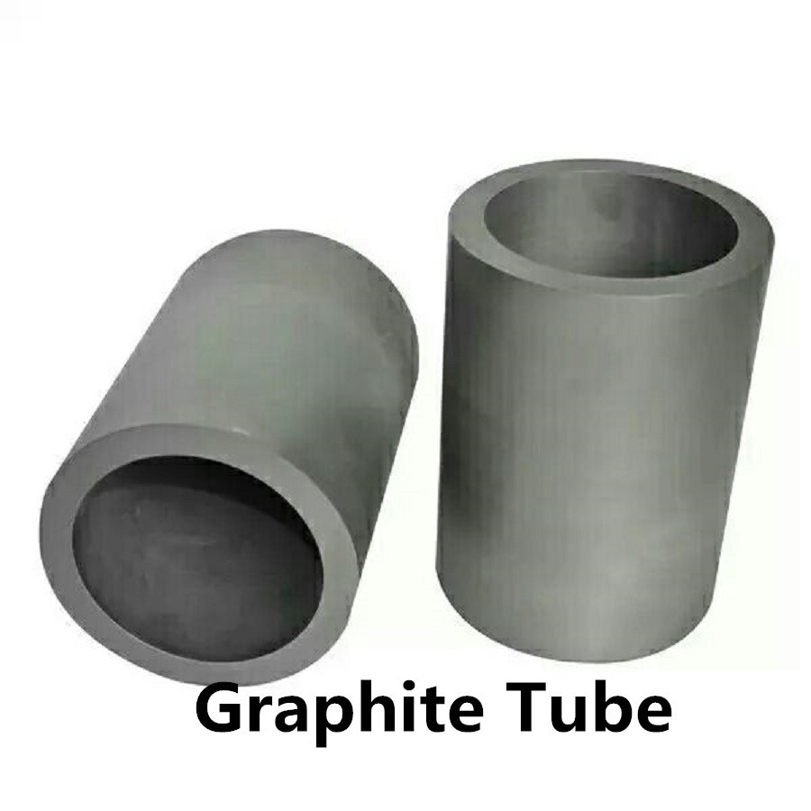 Carbon Graphite Tube OD50 300mm graphite tube ventilating in molten metal with Minimum Exact Tolerance us471