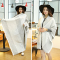Women Fashion Stripe Tassels Blanket Scarf Wrap Shawl Cozy Faux Cashmere new arrival