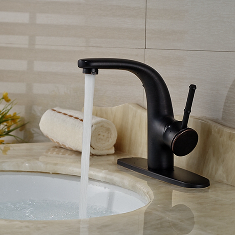 Фотография Wholesale And Retail Deck Mounted Single Handle For 8" Sink Bathroom Faucet Oil Rubbed Bronze Bathroom Basin Faucet Sink Mixer
