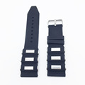 2016 Hot Universal Rubber Silicone Link Bracelet Wrist Strap 22mm 24mm Watchband Fit For Apple Watch