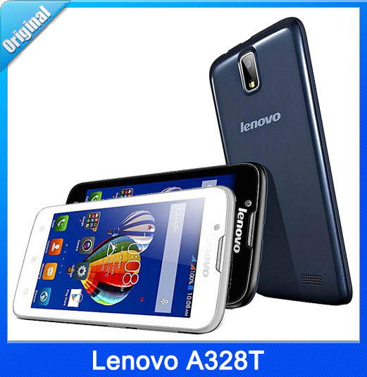 Original Lenovo A328T 4 5 HD Android 4 4 Smartphone MTK6582 Quad Core 1 3GHz ROM