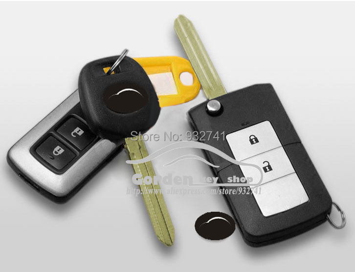 Toyota Highlander Yaris Modified key case 3 Butons (3).jpg