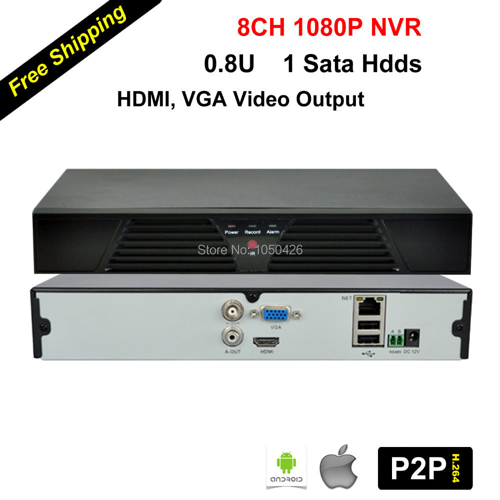 CCTV Видеорегистратор HOKVS 0.8U 8/1 sata 720 p 960 p 1080 p Onvif P2P NVR cctv HK-N8B
CCTV Видеорегистратор HOKVS 0.8U 8/1 sata 720 p 960 p 1080 p Onvif P2P NVR cctv HK-N8B