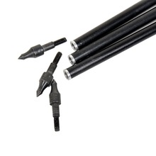 12pcs 31 Inch Long Spine 600 Target Practice Steel Point Archery Fiberglass Arrows with for Hunting
