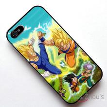 For iphone 4/4s 5/5s 5c SE 6/6s plus ipod touch 4/5/6 back skins mobile cellphone cases cover Dragonball Z- Fathers and Sons