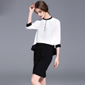 New 2016 Women summer style plus size beached OL chiffon Dress female O neck short Sleeve
