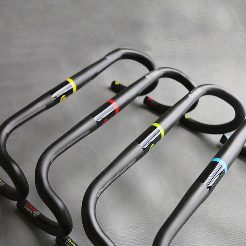 Carbon handlebar colorful road bike handlebar MTB Tube of high strength