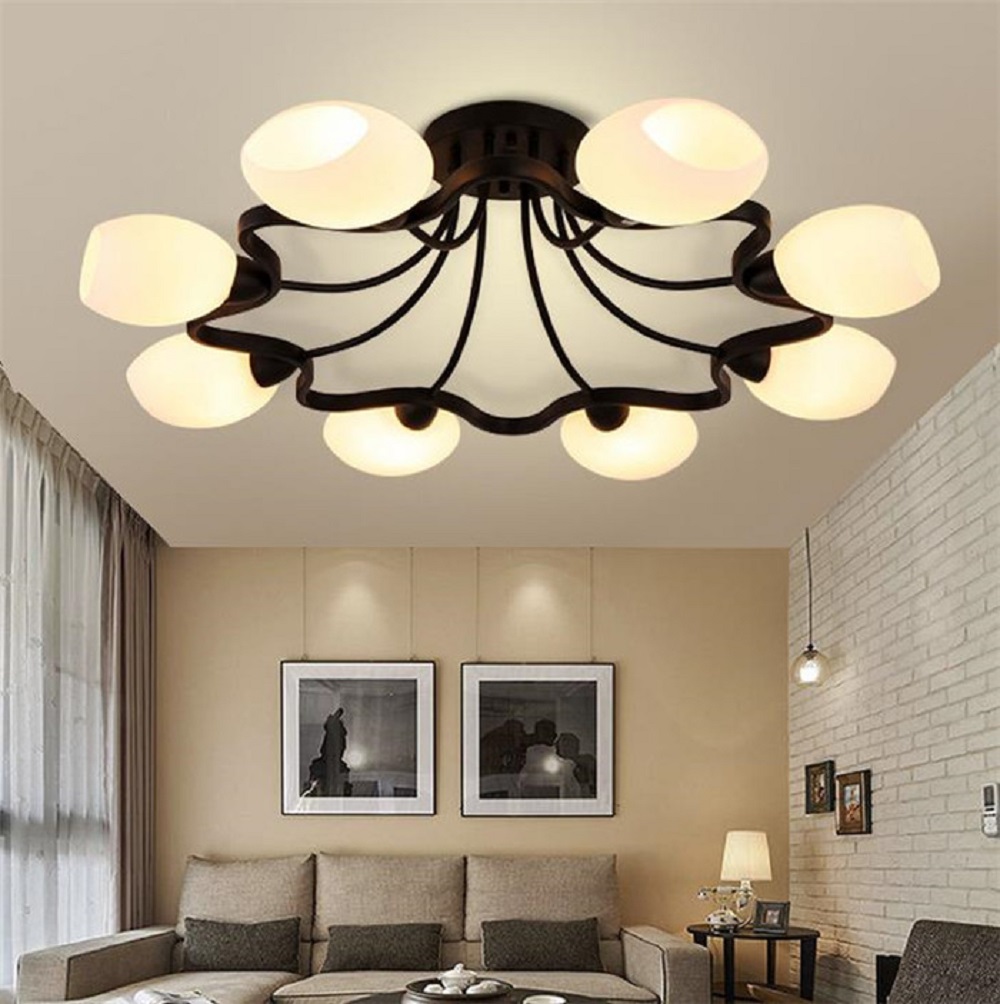 Lampadario superfici promozione fai spesa di articoli in ... Lampadario con unico paralume