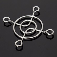 Metal Silver Mini Extruder Cool Cube Small Fan Cover 40x40mm protection cover 3D Printer Accessories Kit