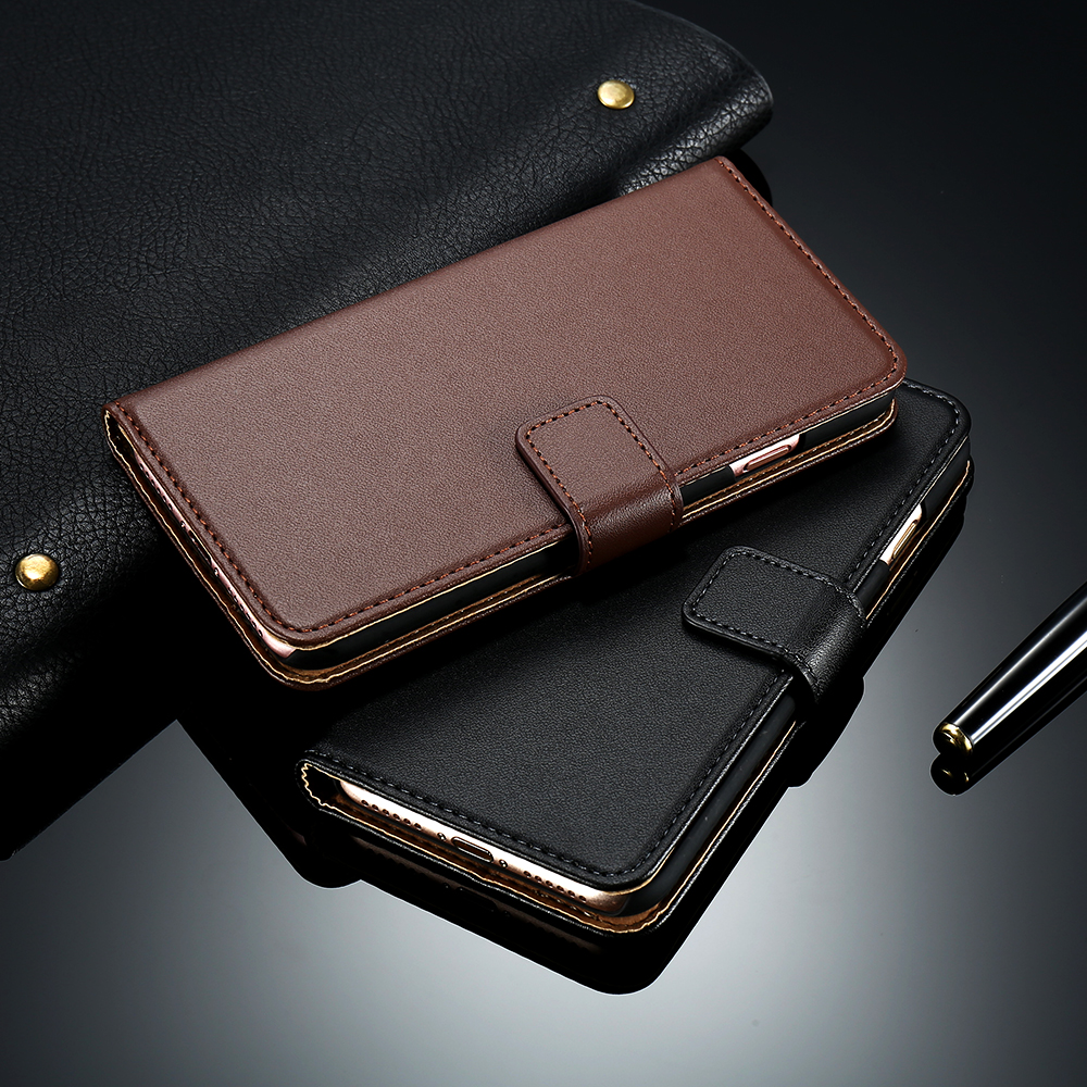 Hot! Luxury Retro Real Genuine Leather Case for Apple