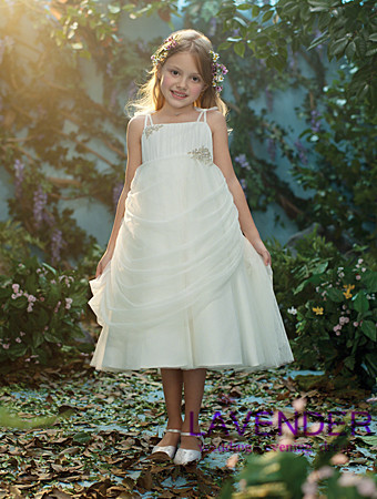 Flower girl plus size dress