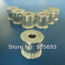 free shipping gt2 Timing Pulley 20 teeth Width 6mm,total height is14mm, Sell by package for 3D printer 10pcs/lot
